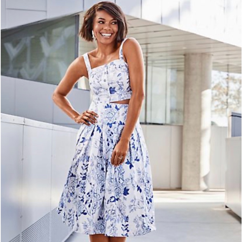 7th Avenue | Floral MIDI Skirt